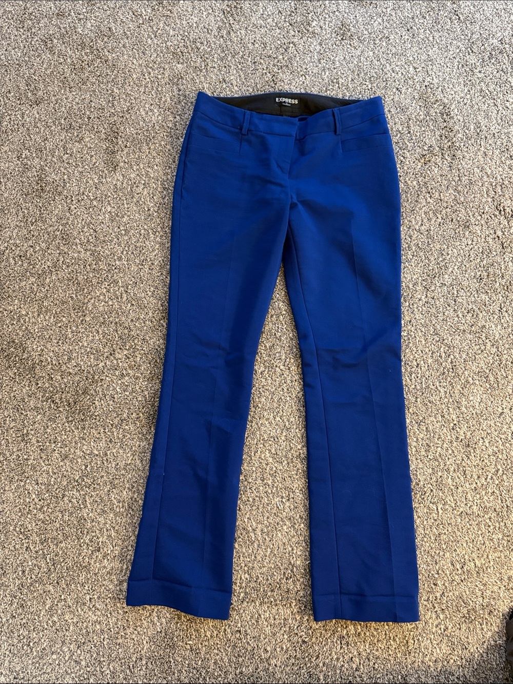 Express Royal Blue Tailored Pants